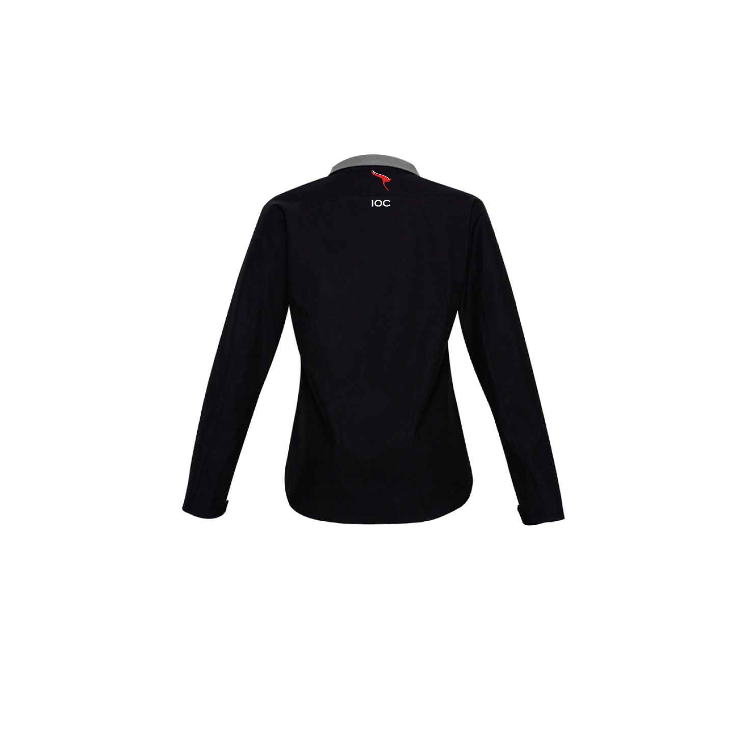 J307L Ladies Geneva Jacket Black Graphite back