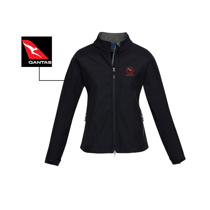 QS-J307L Ladies Geneva Jacket - Black Graphite L