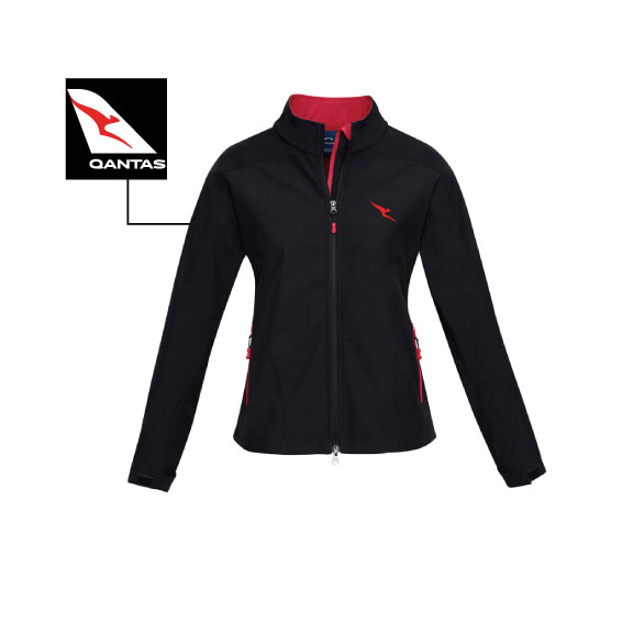 J307L IOC Ladies Geneva Jacket - Black Red