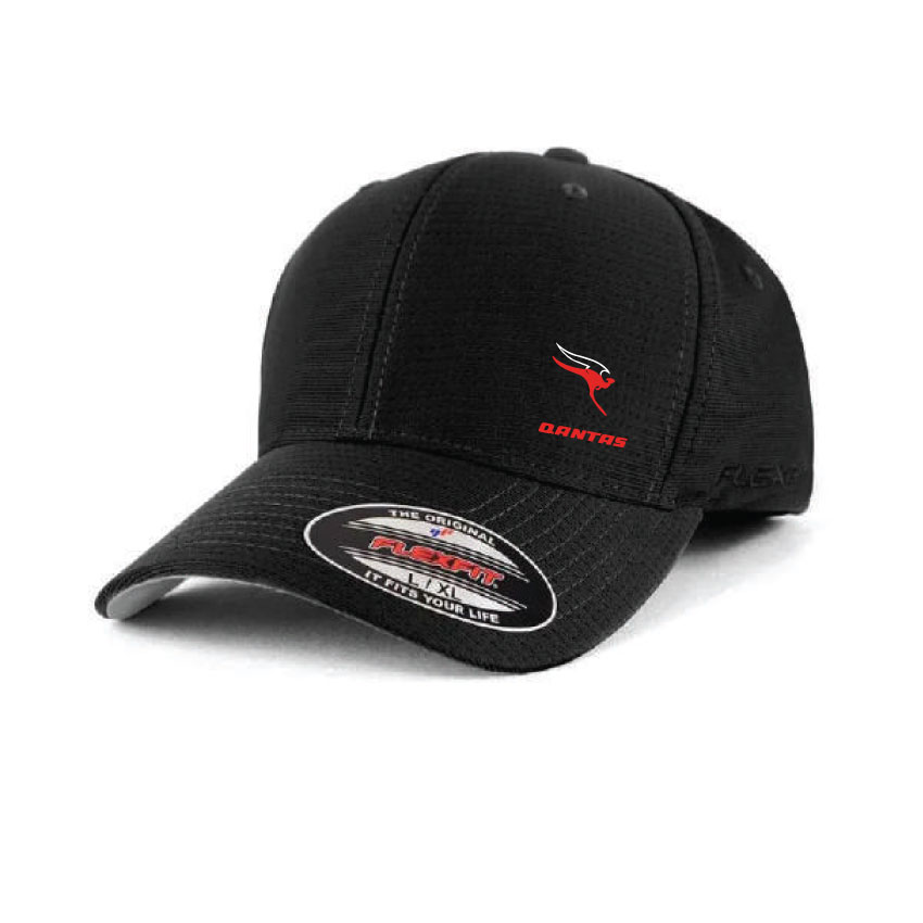 QS 6572 Flexfit Hat - Black