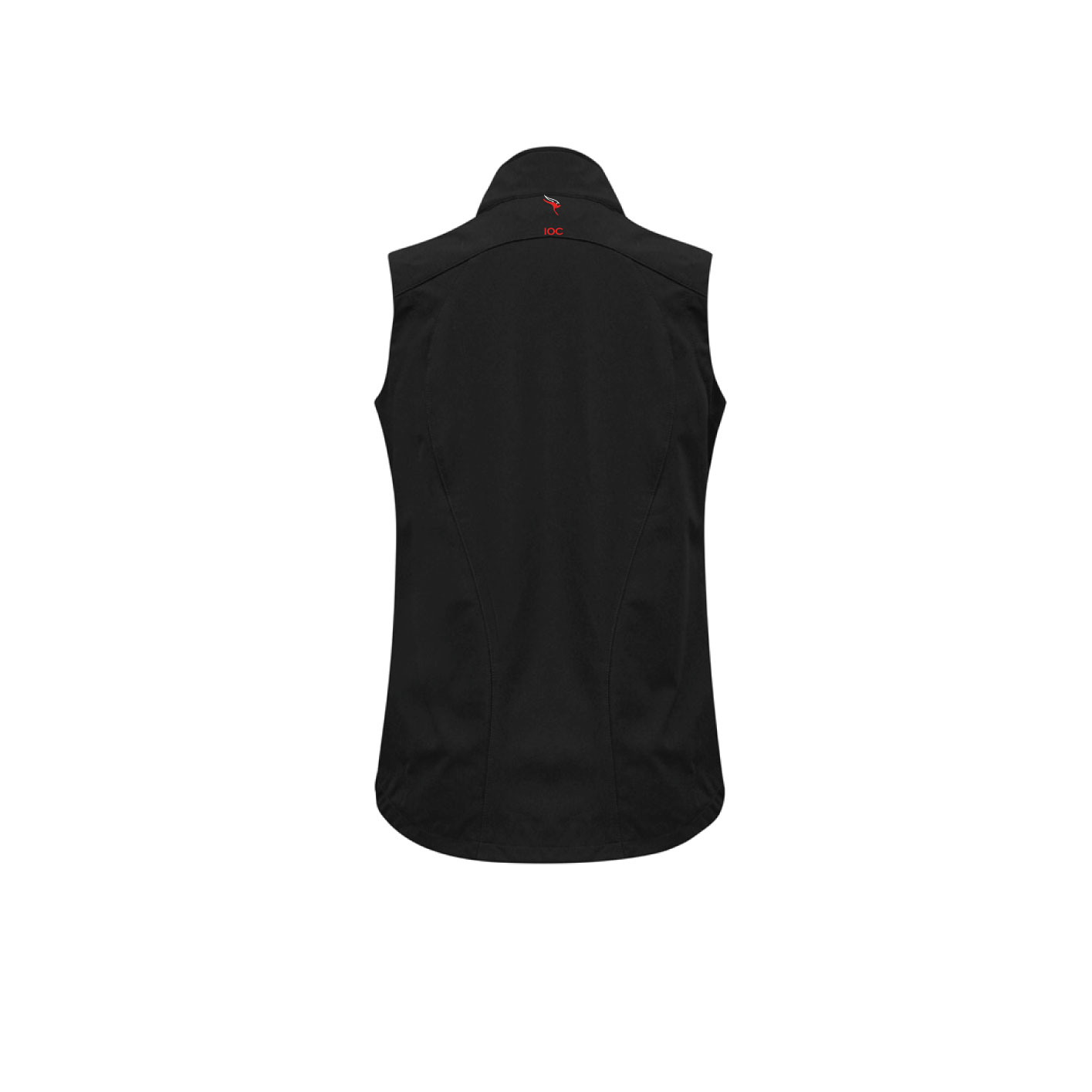 J404L Ladies Geneva Vest Black Graphite back