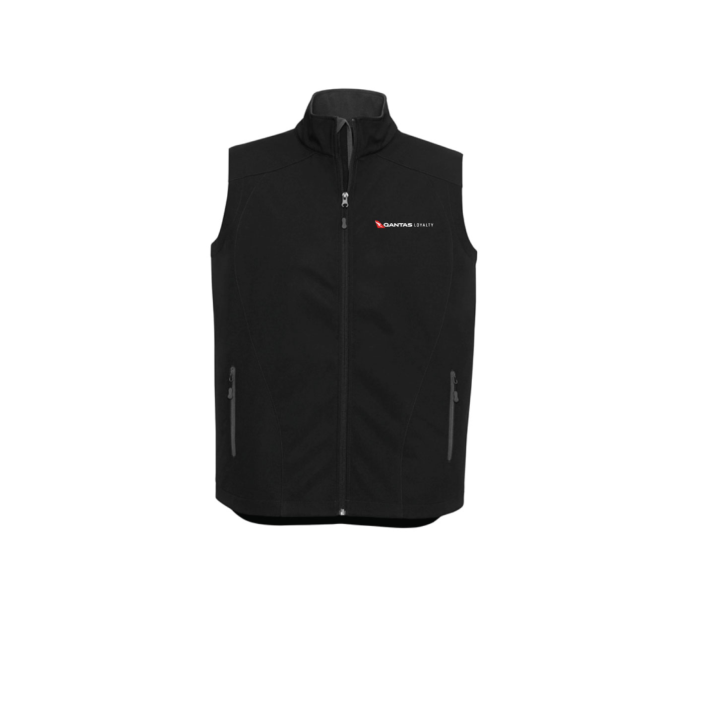 QL J404M Mens Geneva Vest - Black Graphite
